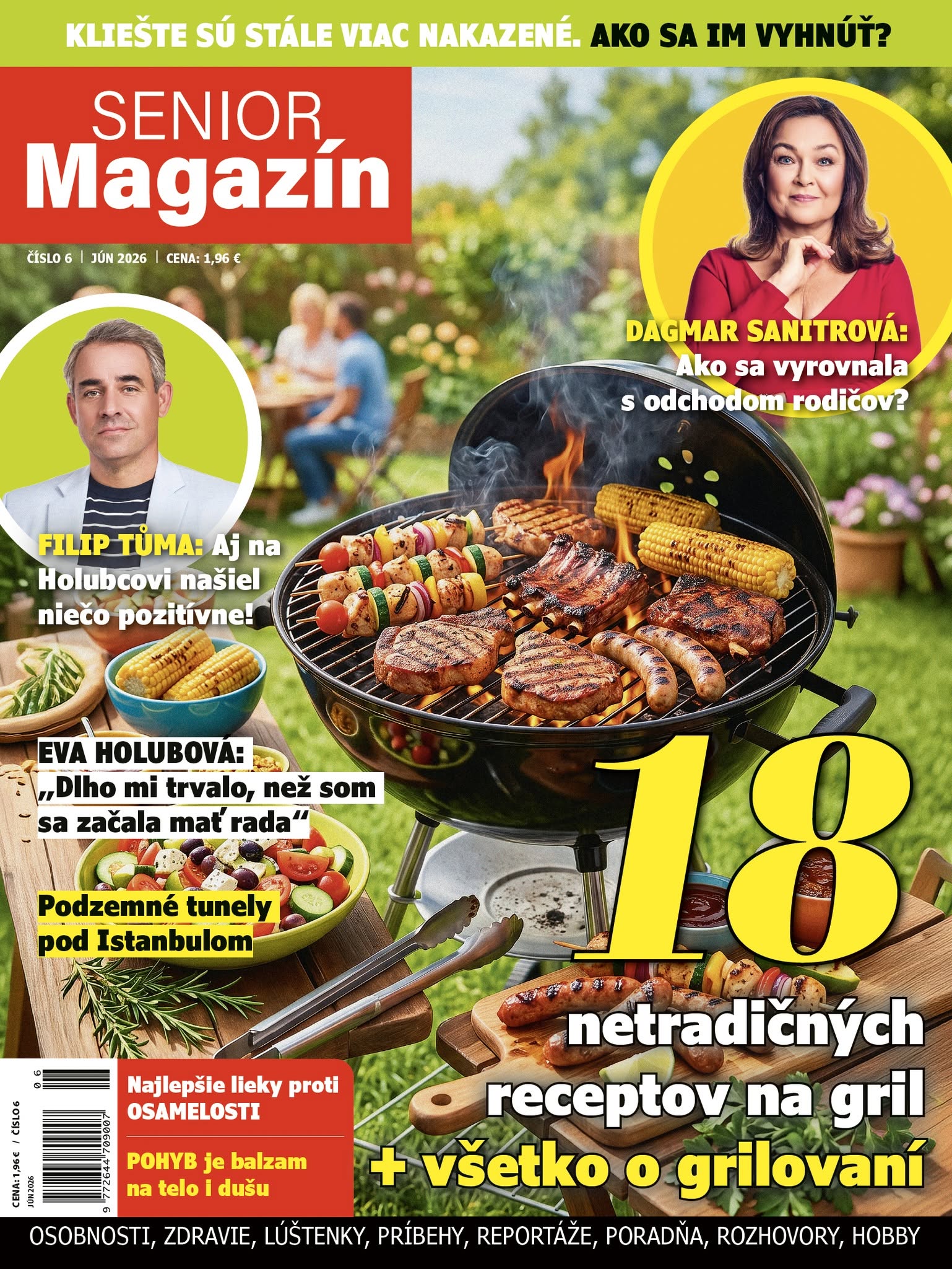 Titulná obálka aktuálneho vydania Senior Magazínu